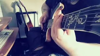 Samuel Arkan tracking some guitar riffs for next Epysode Album !