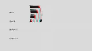 THREE JS / WebGL: RGB Curve Distortion Effect on Mouse Move