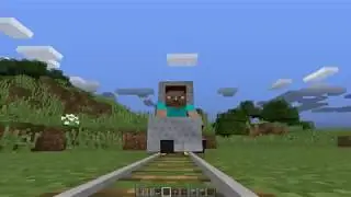 Minecraft - Как сделать железную дорогу