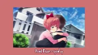 devil town - cavetown - sped up