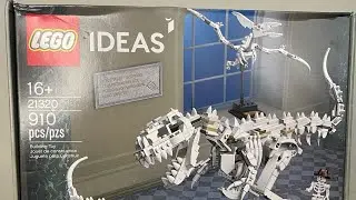 Lego 21320 dinosaur building set! (Building the Pteranodon and Triceratops)part 1