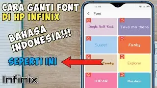 Cara Mengubah Font Di Hp Infinix Bahasa Indonesia