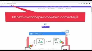 7- HEIC to JPG converter  / HEIC biçimini JPG e dönüştürme (Fonepaw)