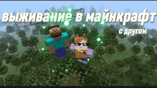 Выживание в майнкрафт с другом/выживание