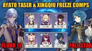 Spiral Abys 2.6 F2P Kamisato Ayato dan caracter Bintang 4 minimum build F12 Full Star