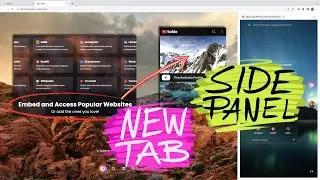 Dashy Side Panel and New Tab Dashboard Extension for Chrome