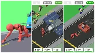 The longest levels in the game!!!idle tap strongman