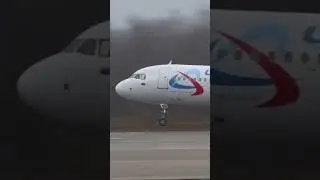 Взлет A320 Ural Airlines 