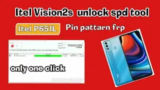 How To Unlock itel Vision2s Pin Pattearn frp Spd Tool | Itel p651l Unlock Spd Tool 100% Free