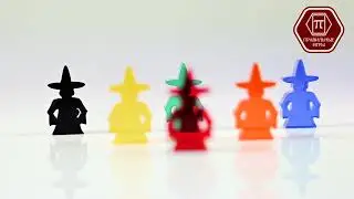 Набор акриловых фишек алхимиков для настольной игры "Зельеварение".  Зельеваренье. Гарри Поттер.
