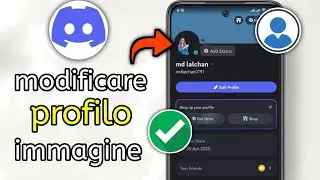 come cambiare la tua immagine del profilo su Discord | mobile
