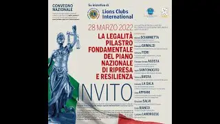 LA LEGALITÀ PILASTRO FONDAMENTALE DEL PIANO NAZIONALE DI RIPRESA E RESILIENZA
