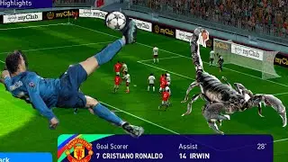 Scorpio kick goal by cristiano Ronaldo| pes 2021