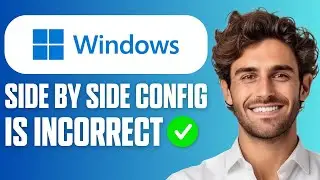 How To Fix Application Failed to Start Because Side By Side Configuration is Incorrect (Easy Guide)