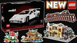 LEGO Lamborghini Countach OFFICIALLY REVEALED & 5 NEW SETS!