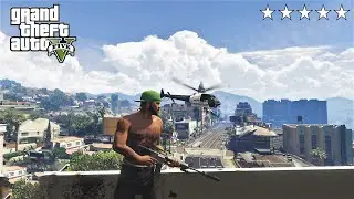 GTA 6 - Franklin's FIVE STAR COP BATTLE! (GTA V Funny Moments)