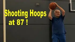 At 87, He Shoots Basketball Hoops Daily: 65% at the Free Throw Line!