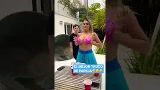 Un nuevo TRUCO de LELE PONS y GUAYNAA🪄 (BeerPong)