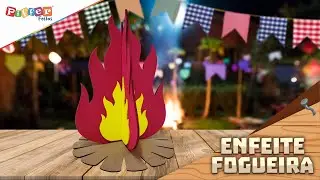 INSTRUÇÃO DE MONTAGEM ENFEITE FOGUEIRA