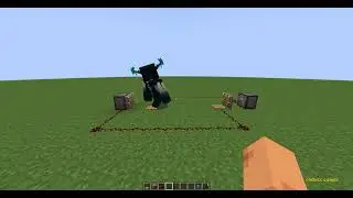Trolling Warden 💀 #minecraft #gaming