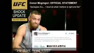 Conor McGregor: Rematch pre fight SHOCKER OFFICIAL STATEMENT released to the press