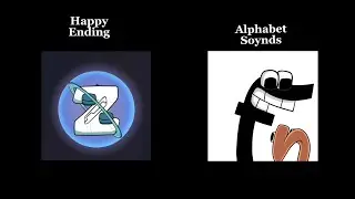 AlphabetLore Bad, Happy Ending VS AlphabetLore Soynds Version