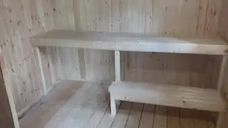 Do-it-yourself bathhouse repairs LOGS FLOORS CLADDING CARPET