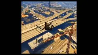 ПРОЛЕТЕЛ В ДВА КРАНА ПРИ ПОМОЩИ ПАРАШУТА В GTA 5 ONLINE! EPIC MOMENT! ТРЮК!