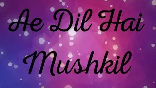 ADHM title track| Ae dil hai mushkil| Arijit Singh| short guitar version| B note music