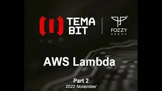 07 - AWS Lambda Creating  (part 2)