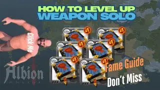 Albion Online - How to Level Up your Weapon Tree Solo