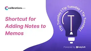 Shortcut for Adding Notes to Memos