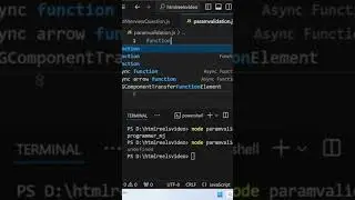 Param validation in JS tips - Tamil #webdevelopment