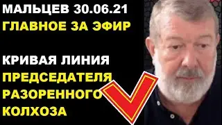 Мальцев 30.06.21 главное. Анализ прямой линии