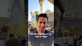 It’s been a beautiful spiritual trip to Najaf & Karbala 🤲