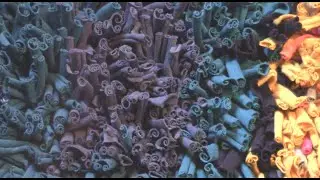 Мягкий  коврик из футболок