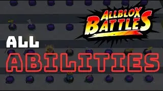 [OUTDATED] Roblox - Allblox Battles - All abilities