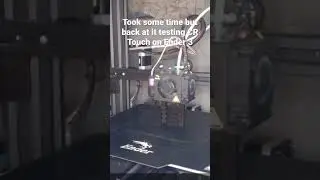 3D Printed Temp Tower 220-180 with CR Touch on Ender 3