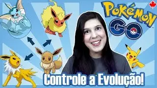 POKEMON GO: Como ESCOLHER a EVOLUÇÃO da EEVEE para Jolteon, Vaporeon ou Flareon?