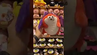 Boo! Monstrously cute plush toys! 👻🎃🔮 #shorts
