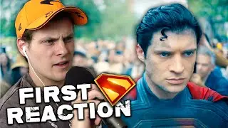 SUPERMAN - Official Teaser Trailer Reaction