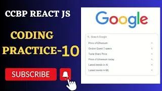 Debugging Google Search Suggestions | Coding Practice 10 | REACT JS | NxtWave | CCBP 4.0