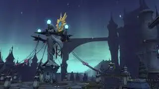 Dragon Nest Saint Haven Weather MOD - Snow Night Aurora + BGM Day of Destiny