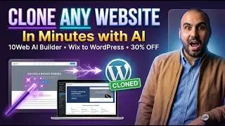 How to Clone any websites In Minutes with 10Web AI Builder