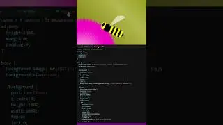 bee fly || animation html using in css with vs code || 