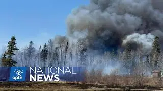 Wildfires claim 2 homes in Cree community in northern Manitoba | APTN News