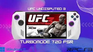 ROG Ally - UFC Undisputed 3 RPCS3 - 18Watts
