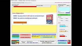 1D Boru Profil Firesiz Kesim Optimizasyon Programı