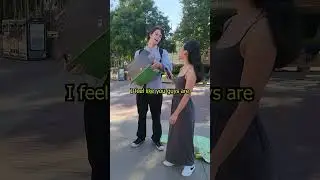 he kept trying to give away his mystery gifts 😍