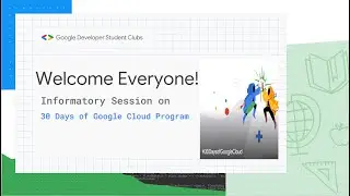 Introduction to 30 Days of Google Cloud: GDSC GLBITM